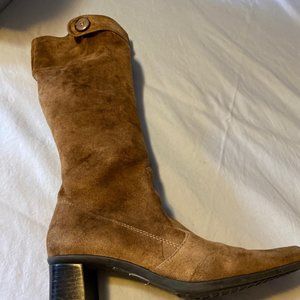 Franco Sarto Knee-High Boots 8.5 - Suede